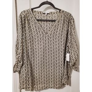 Paisley 3/4 Sleeve Blouse